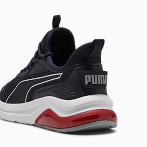 Sneakers Amplifier Homme, New Navy-PUMA White-Cool Mid Gray-Dark Crimson, extralarge