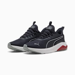 Amplifier Men's Sneakers, New Navy-PUMA White-Cool Mid Gray-Dark Crimson, extralarge