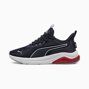 Amplifier Men's Sneakers, New Navy-PUMA White-Cool Mid Gray-Dark Crimson, extralarge