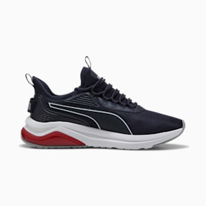 Sneakers Amplifier Homme, New Navy-PUMA White-Cool Mid Gray-Dark Crimson, extralarge