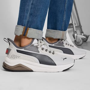 Amplifier Men's Sneakers, Cool Light Gray-Cool Dark Gray-PUMA Black, extralarge