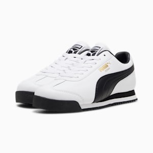 Roma 24 Sneakers Unisex, PUMA White-PUMA Black-Puma Team Gold, extralarge