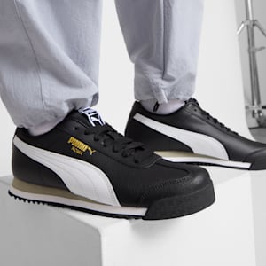 Zapatillas Roma 24, PUMA Black-PUMA White-Smokey Gray, extralarge