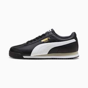 Roma 24 Sneakers Unisex, PUMA Black-PUMA White-Smokey Gray, extralarge