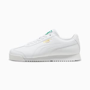 Roma 24 Sneakers, PUMA White-Archive Green, extralarge