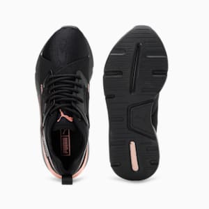 Muse X-2 Metallic V1 Women's Sneakers, PUMA Black-PUMA Black-Copper Rose, extralarge-IND