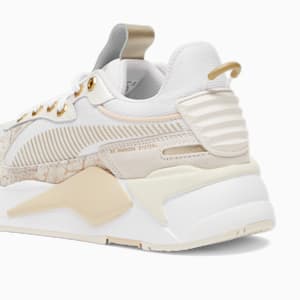 Zapatillas RS-X Glimmer para mujer, PUMA White-Gold-Warm White, extralarge