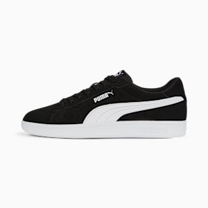 Smash 3.0 Wide Sneakers Unisex, PUMA Black-PUMA White, extralarge