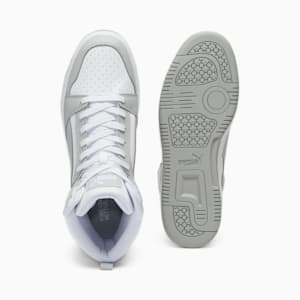 Grafik mit Sneaker und Skateboard, Cheap Jmksport Jordan Outlet White-Ash Gray, extralarge