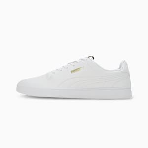 Shuffle Zenfit Men's Sneakers, PUMA White-Metallic Gold, extralarge-IND