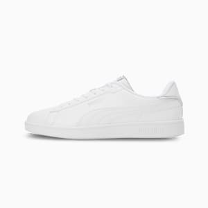Smash Pop Men's Sneakers, PUMA White-PUMA Silver, extralarge-IND