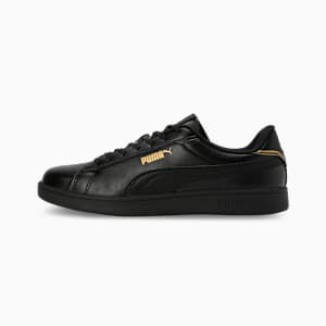 Smash Pop Men's Sneakers, PUMA Black-Metallic Gold, extralarge-IND