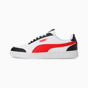 Momento Men's Sneakers, PUMA White-PUMA Black-For All Time Red, extralarge-IND