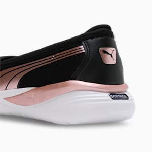 Puma Evelyn Softride Women's Ballerinas, PUMA Black-Rose Gold-PUMA White, extralarge-IND