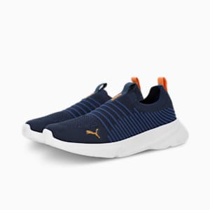 PUMA Kardio Men's Slip-On Shoes, Club Navy-Cobalt Glaze-Ginger Tea, extralarge-IND