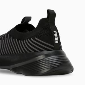 PUMA Kardio Men's Slip-On Shoes, PUMA Black-Dark Coal-PUMA White, extralarge-IND