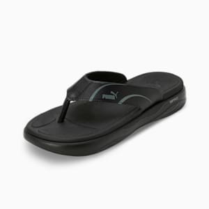 Softride Seave Xpress Men's Flip-Flops, PUMA Black-Mineral Gray, extralarge-IND