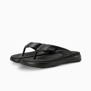 Softride Seave Xpress Men's Flip-Flops, PUMA Black-Mineral Gray, extralarge-IND