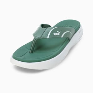 Softride Seave Xpress Men's Flip-Flops, Eucalyptus-PUMA White, extralarge-IND