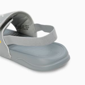 Popcat 20 Backstrap V2 Kid's Sandals, Cool Mid Gray-PUMA White, extralarge-IND