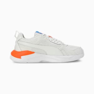 Puma X-Ray Grilion V1 Youth Sneakers, Vapor Gray-Rickie Orange-PUMA White, extralarge-IND