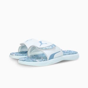 Royalcat Comfort Softride Daze Women's Slides, Zen Blue-Turquoise Surf-Dewdrop, extralarge-IND
