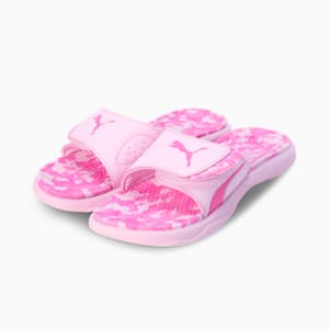 Royalcat Comfort Softride Daze Women's Slides, Fast Pink-Pink Lilac-Whisp Of Pink, extralarge-IND