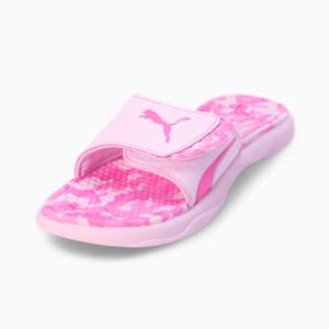 Royalcat Comfort Softride Daze Women's Slides, Fast Pink-Pink Lilac-Whisp Of Pink, extralarge-IND