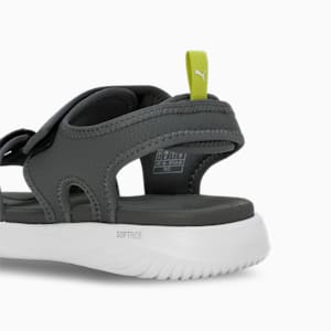 Softride Seave Proplex Men's Sandals, Mineral Gray-Lime Pow-PUMA White, extralarge-IND
