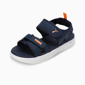 Softride Seave Proplex Men's Sandals, Club Navy-Clementine-PUMA White, extralarge-IND