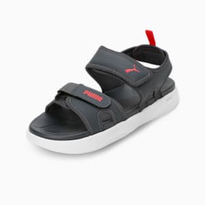 Softride Seave Proplex Men's Sandals, Strong Gray-For All Time Red-PUMA White, extralarge-IND