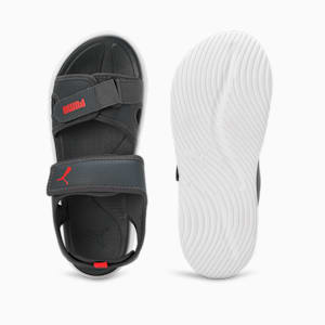 Softride Seave Proplex Men's Sandals, Strong Gray-For All Time Red-PUMA White, extralarge-IND