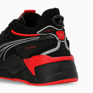 RS-XK X one8 Res Sneakers, PUMA Black-Ash Gray-For All Time Red, extralarge-IND