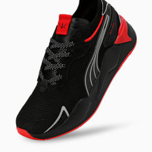 RS-XK X one8 Sneakers, PUMA Black-Ash Gray-For All Time Red, extralarge-IND