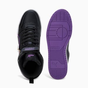 RBD Game x HARRDY SANDHU Men's Sneakers, PUMA Black-Ultraviolet-PUMA White, extralarge-IND
