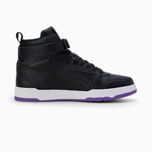 RBD Game x HARRDY SANDHU Men's Sneakers, PUMA Black-Ultraviolet-PUMA White, extralarge-IND