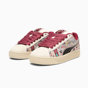 Suede XL BZ, Warm White-PUMA Black-Team Regal Red-Putty, extralarge