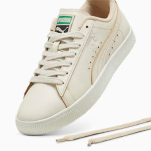 Clyde Coffee Men's Sneakers, PUMA White-Coffee-Coffee, extralarge