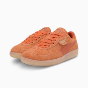 Palermo Hairy Unisex Sneakers, Bright Melon-Maple Syrup, extralarge-IND