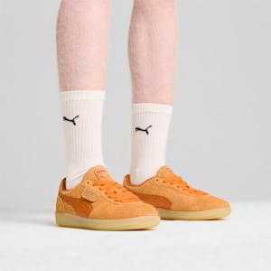 Palermo Hairy Unisex Sneakers, Bright Melon-Maple Syrup, extralarge-IND