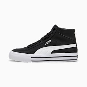 Tenis Court Classic Formstrip Mid, PUMA Black-PUMA White, extralarge