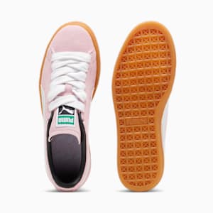 Suede Women's Sneakers, Whisp Of Pink-Gum, extralarge