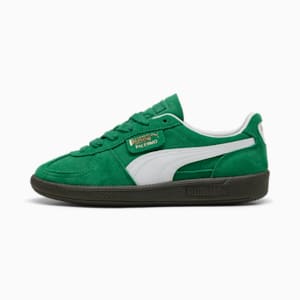 Tenis adolescentes Palermo, Archive Green-PUMA White, extralarge