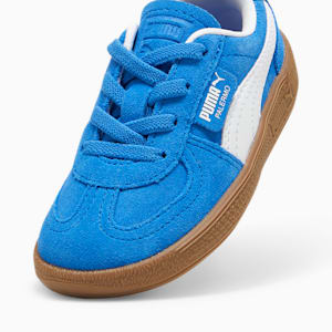 Tenis Palermo para niños, Hyperlink Blue-PUMA White, extralarge
