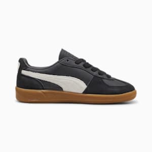 Tenis de piel para niños grandes Palermo, Cheap Jmksport Jordan Outlet Black-Feather Gray-Gum, extralarge