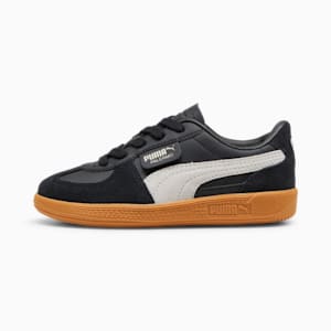 Baskets en cuir Palermo Bébé, PUMA Black-Feather Gray-Gum, extralarge