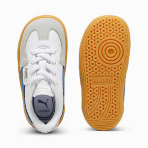 Tenis Bebé Palermo Leather, PUMA White-Blue Horizon-Gum, extralarge