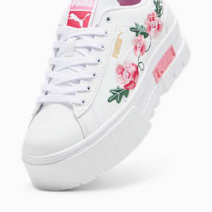 Tenis juvenil Mayze Embroidery, Cheap Erlebniswelt-fliegenfischen Jordan Outlet White-Fast Pink-Vine, extralarge