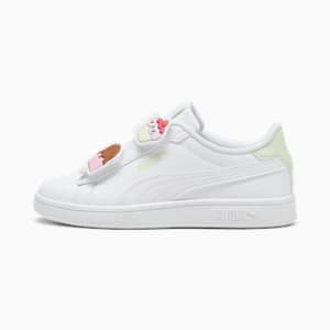 Tenis Puma Smash 3.0 Retro 392498 01 Blanco Dama/junior I