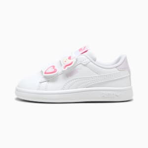 Smash 3.0 Badges Sneakers Toddlers, PUMA White-Magic Rose-Lilac Frost, extralarge-GBR